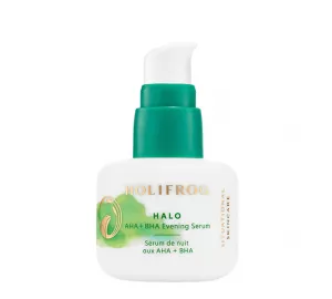Обновляющая сыворотка с AHA и BHA кислотами  HoliFrog Halo AHA + BHA Evening Serum