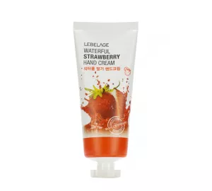 Крем для рук с экстрактом клубники LEBELAGE Waterful Strawberry Hand Cream
