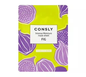 Тканевая маска с инжиром и пробиотиками Consly Probiotic Biome Intense Moisture Fig Mask Sheet