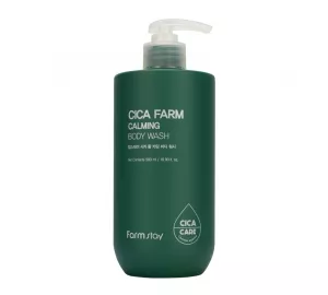 Успокаивающий гель для душа с центеллой азиатской FarmStay Cica Farm Calming Body Wash