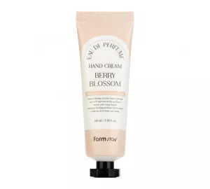 Парфюмированный крем для рук с экстрактами ягод FarmStay EAU DE Perfume Hand Cream Berry Blossom