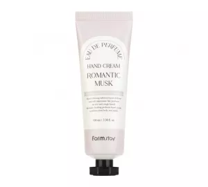 Парфюмированный крем для рук с экстрактом вечерней примулы FarmStay EAU DE Perfume Hand Cream Romantic Musk
