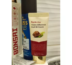 Фото отзыв о FarmStay Visible Difference Snail BB Cream