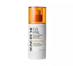 Капсульный солнцезащитный крем с витаминным комплексом SPF50+ PA++++ Some By Mi V10 Hyal Capsule Sunscreen SPF50+ PA++++