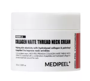 Омолаживающий крем для шеи  MEDI-PEEL Premium Collagen Naite Thread Neck Cream