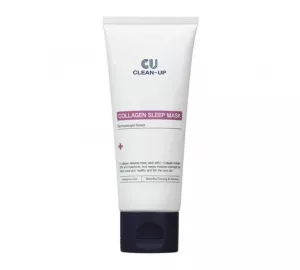 Ночная маска с низкомолекулярным коллагеном, пептидами и волюфилином CUSKIN Clean-Up Collagen Sleep Mask