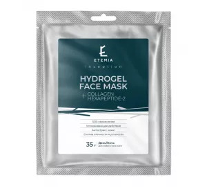 Гидрогелевая маска для лица с коллагеном и Hexapeptide-2 Etemia Hydrogel Face Mask Collagen + Hexapeptide-2