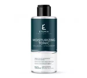 Увлажняющий тонер с коллагеном и экстрактом клубники&nbsp; Etemia Moisturizing Tonic Collagen + Strawberry