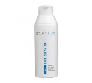 Крем для борьбы с воспалениями с цинком и AHA, BHA кислотами&nbsp; MyBiogen Face Cream Zink