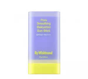 Солнцезащитный стик с бакучиолом и пептидами SPF50+ PA++++ By Wishtrend Pore Smoothing Bakuchiol Sun Stick