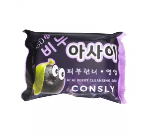 Питательное мыло с экстрактом ягод асаи Consly Nourishing Acai Soap