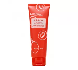 Пенка для умывания с экстрактом японской сливы и пробиотиками Consly Probiotic Biome Anti-Aging Japanese Plum Cleansing Foam