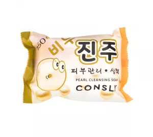 Освежающее мыло с экстрактом жемчуга Consly Refreshing Pearl Soap