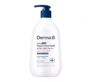 Кремовый гель для душа с керамидами Derma:B CeraMD Repair Cream Wash
