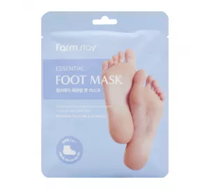 Восстанавливающая маска-носочки для ног FarmStay Essential Foot Mask