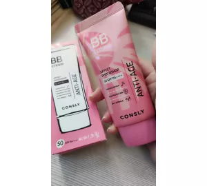 Фото отзыв о Consly PHOTOSHOP Snail + Peptides Anti-Aging BB cream