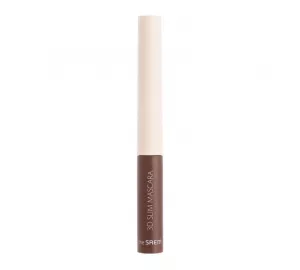 Тушь для ресниц (коричневая) The Saem 3D Slim Mascara Brown