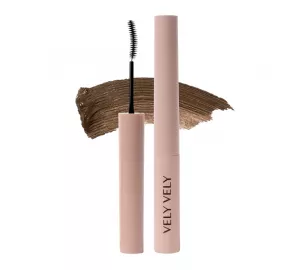 Супертонкая стойкая тушь для ресниц (коричневая) Vely Vely Super Slim Mascara – 02 Brown