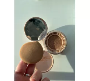 Фото отзыв о NEXTBEAU Collagen Layer Cover Cushion 21 Ivory SPF50+ PA++++