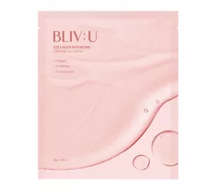 Гидрогелевая маска с коллагеном и пептидами BLIV:U Collagen Bouncing Firming Gel Mask