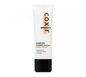 Солнцезащитный крем с керамидами SPF 50+/PA+++ COXIR Brown Rice Ceramide Sunscreen SPF 50+ / PA+++