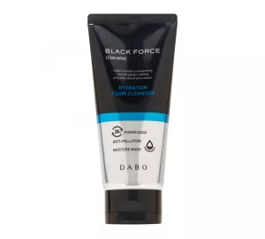Пенка для умывания для мужчин DABO Black Force For Men Hydration Foam Cleanser