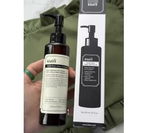 Фото отзыв о Klairs Gentle Black Deep Cleansing Oil