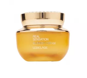 Интенсивный крем для восстановления ровного тона с транексамовой кислотой LEBELAGE Real Sensation Blemish Cream