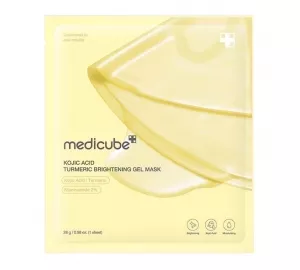 Гидрогелевая маска с койевой кислотой&nbsp; Medicube Kojic Acid Turmeric Brightening Gel Mask