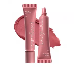 Матовая помада с муссовой текстурой Rom&nd Color Lip Matte 02 Hush Grape