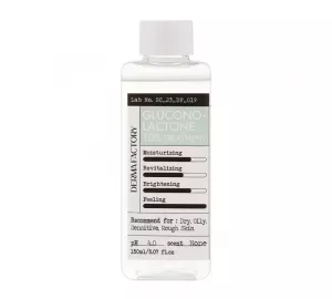 Тонер-эссенция с PHA 10% DERMA FACTORY Gluconolactone 10% Treatment
